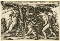 Heraklese the Trojan War the Judgment of the snake worshippers.